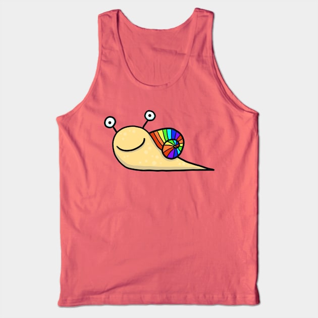 rainbow snail Tank Top by ThomaeArt
